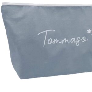 Borsa in Tela con Ricamo